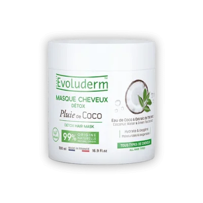 Masque Cheveux Détox Pluie de Coco