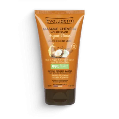 Masque Cheveux Nourrissant Argan Divin