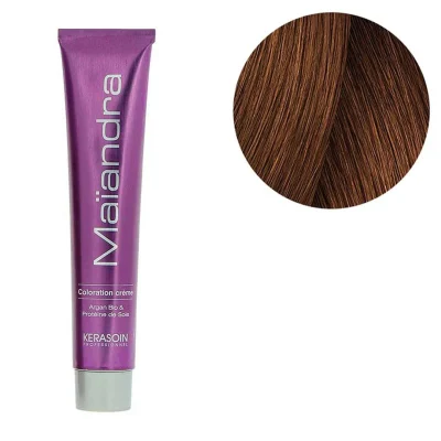 Coloration permanente Maïandra 6.34 blond foncé doré cuivré