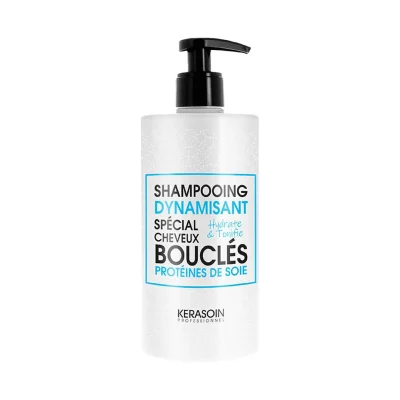 "Shampooing dynamisant pour cheveux bouclés "