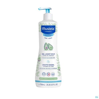 GEL LAVANT DOUX BEBE A L'AVOCAT BIO 750 ML
