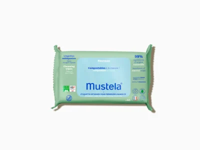 LINGETTES NETTOYANTES COMPOSTABLES X60