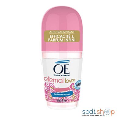 DEODORANT FEMME A BILLE OE ETERNAL LOVE 50ML