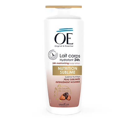LAIT CORPS NUTRITION SULIME AU BEURRE DE CACAO 500ML
