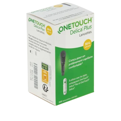 ONE TOUCH DELICA PLUS LANCETTE B/200