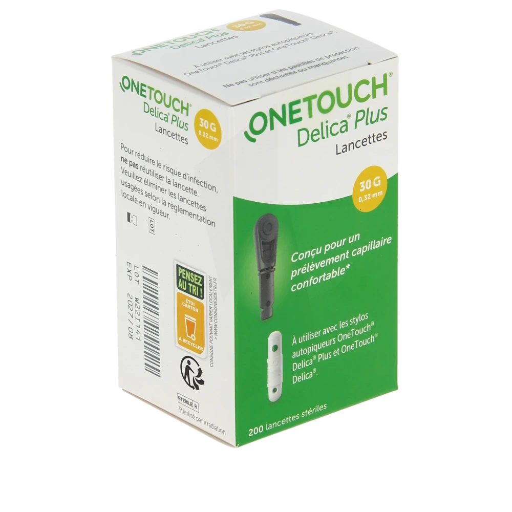ONE TOUCH DELICA PLUS LANCETTE B/200