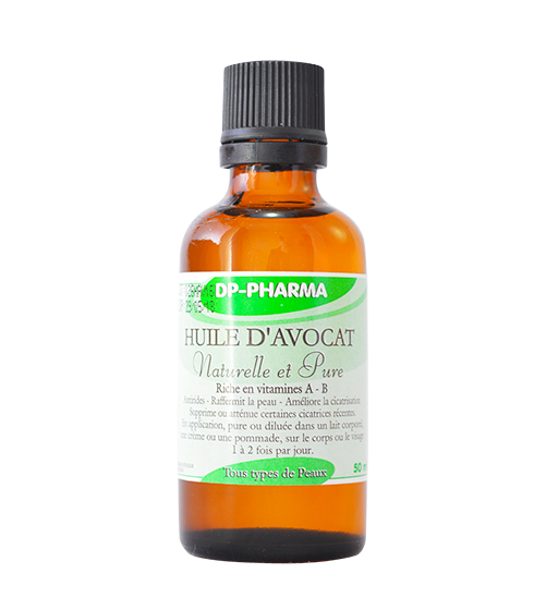 HUILE D'AVOCAT VITAMIN A,B 50ML