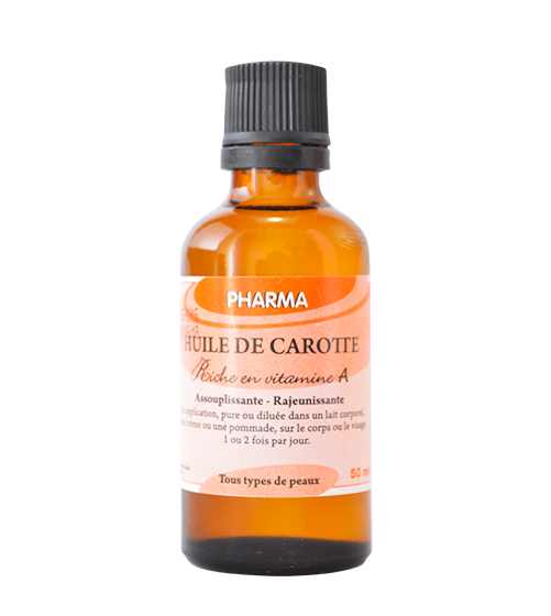 HUILE DE CAROTTE VITAMIN A 50ML