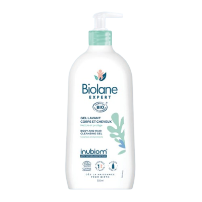 Gel lavant certifié biologique Biolane Expert