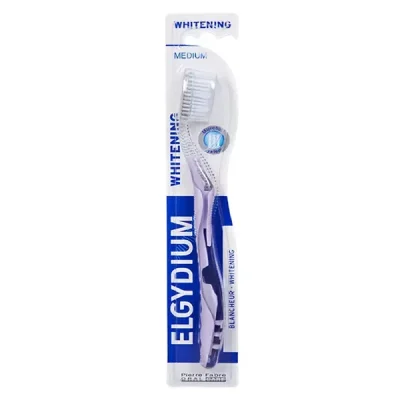 ELGYDIUM Blancheur BROSSE À DENTS MEDIUM