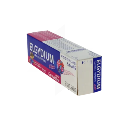 ELGYDIUM Kids Fraise givrée 3/6 ans - dentifrice enfant