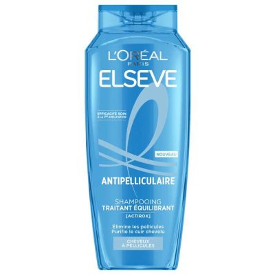 Elseve Anti-Pelliculaire Shampooing Antipelliculaire Traitant Équilibrant enrichi en Actirox