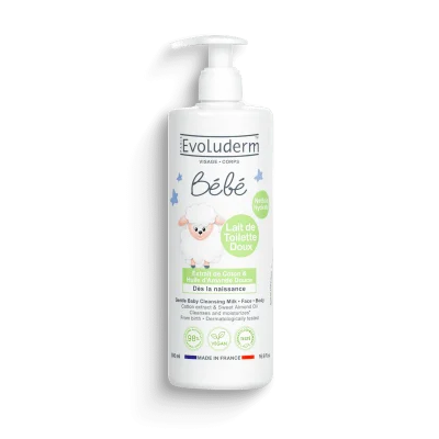 Lait de Toilette Doux Visage & Corps Bébé